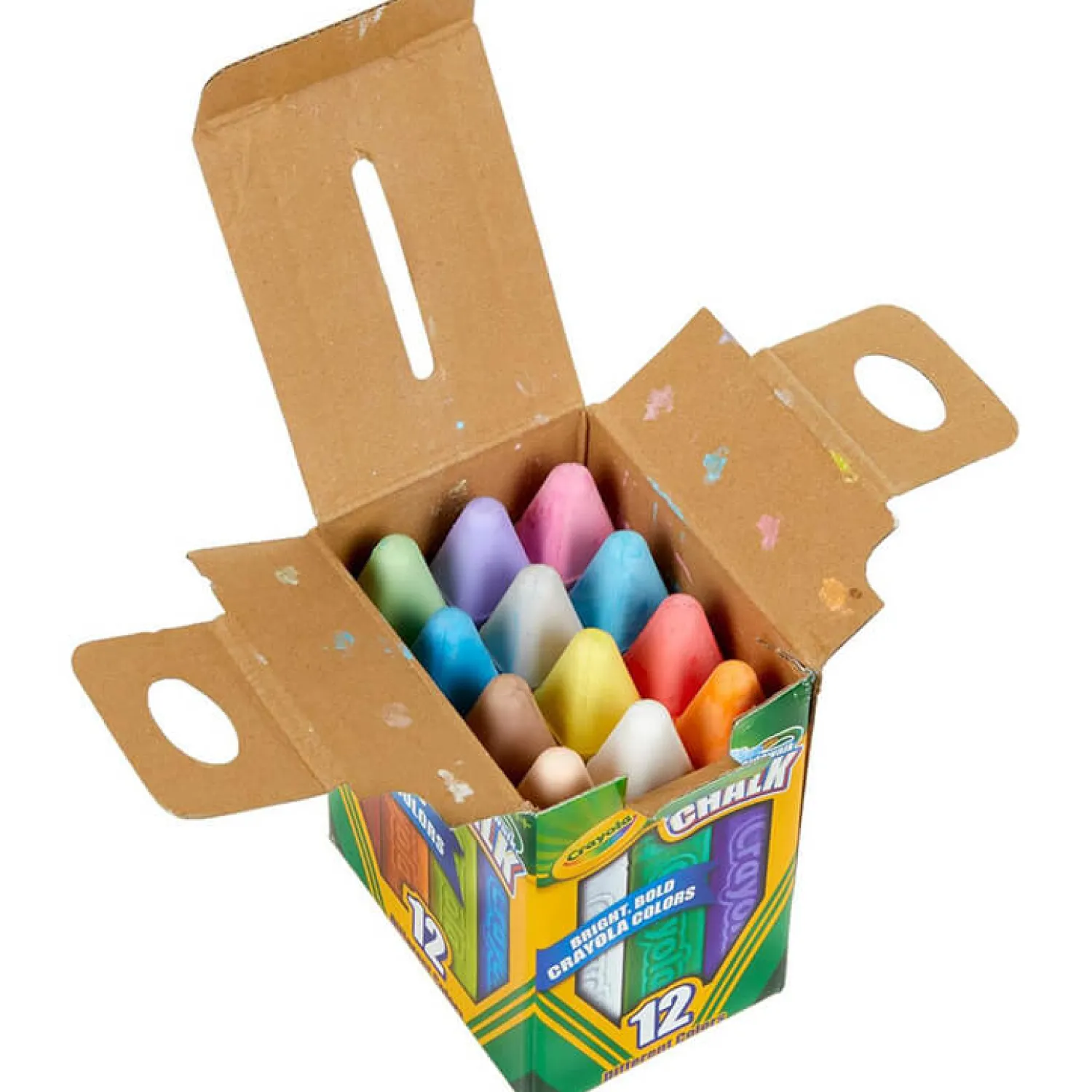 Crayola Kreda chodnikowa kolorowa, 16szt.
