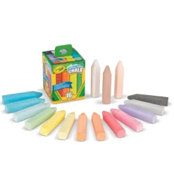 Crayola Kreda chodnikowa kolorowa, 16szt.