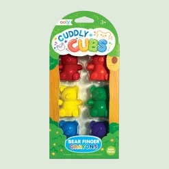 Ooly Kredki Malucha na palec Misie, Cuddly Cubs - 6 szt.