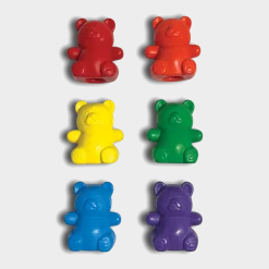 Ooly Kredki Malucha na palec Misie, Cuddly Cubs - 6 szt.