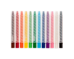 Ooly Kredki olejne wykręcane pastele 12 szt. Twisty Stix