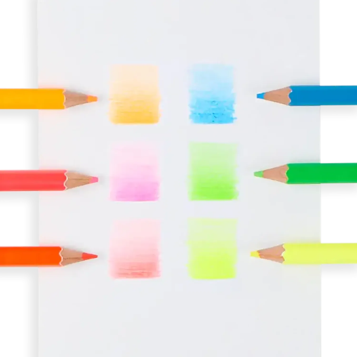 Ooly Kredki Ołówkowe Neonowe Grube - Jumbo Brights