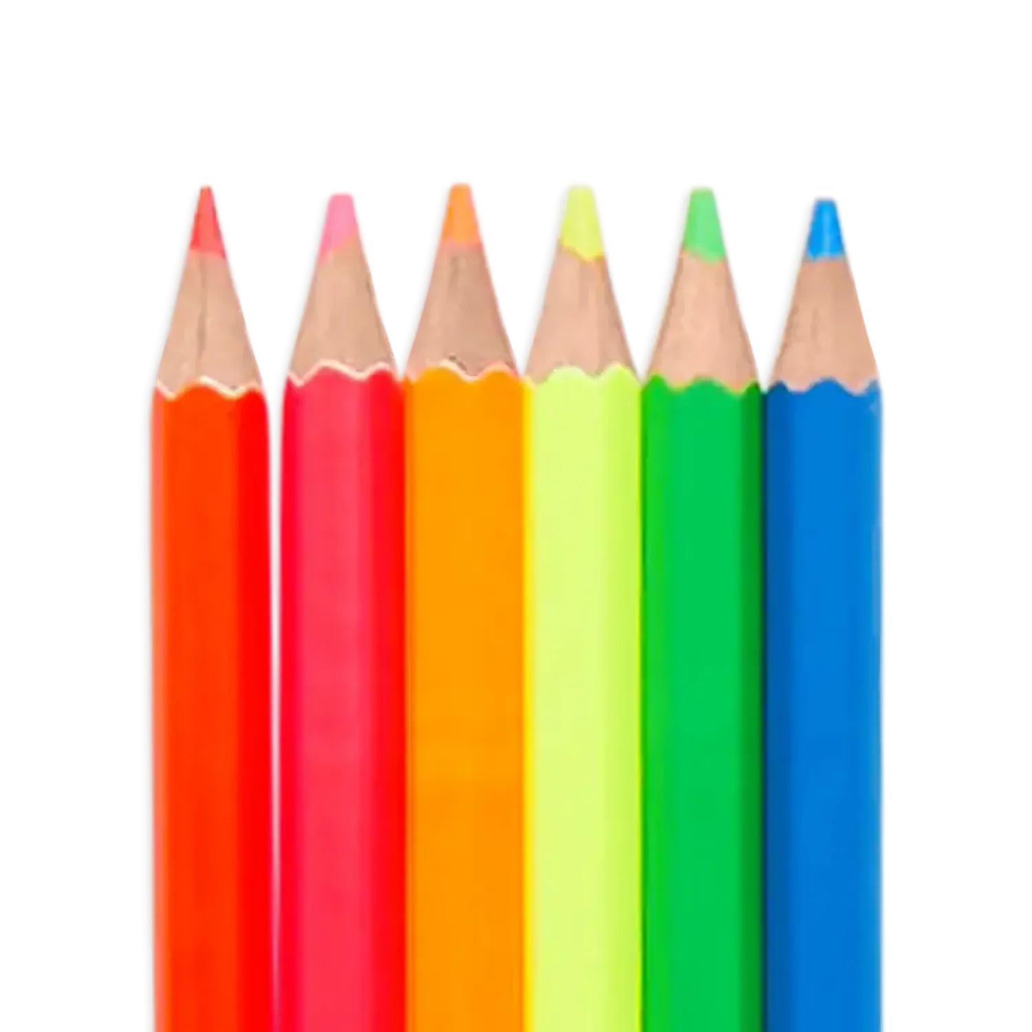 Ooly Kredki Ołówkowe Neonowe Grube - Jumbo Brights