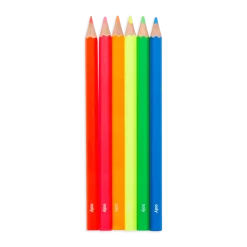 Ooly Kredki Ołówkowe Neonowe Grube - Jumbo Brights