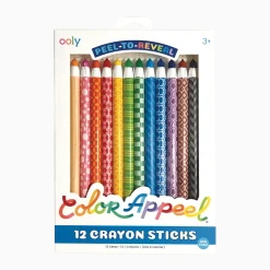 Ooly Kredki świecowe obierane Color Appeel, 12 szt.