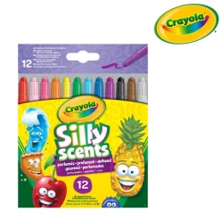 Crayola Kredki wykręcane zapachowe Silly Scents 12szt.