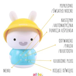 Alilo Króliczek Baby Bunny G9S+ - niebieski