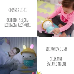 Alilo Króliczek Baby Bunny G9S+ - różowy