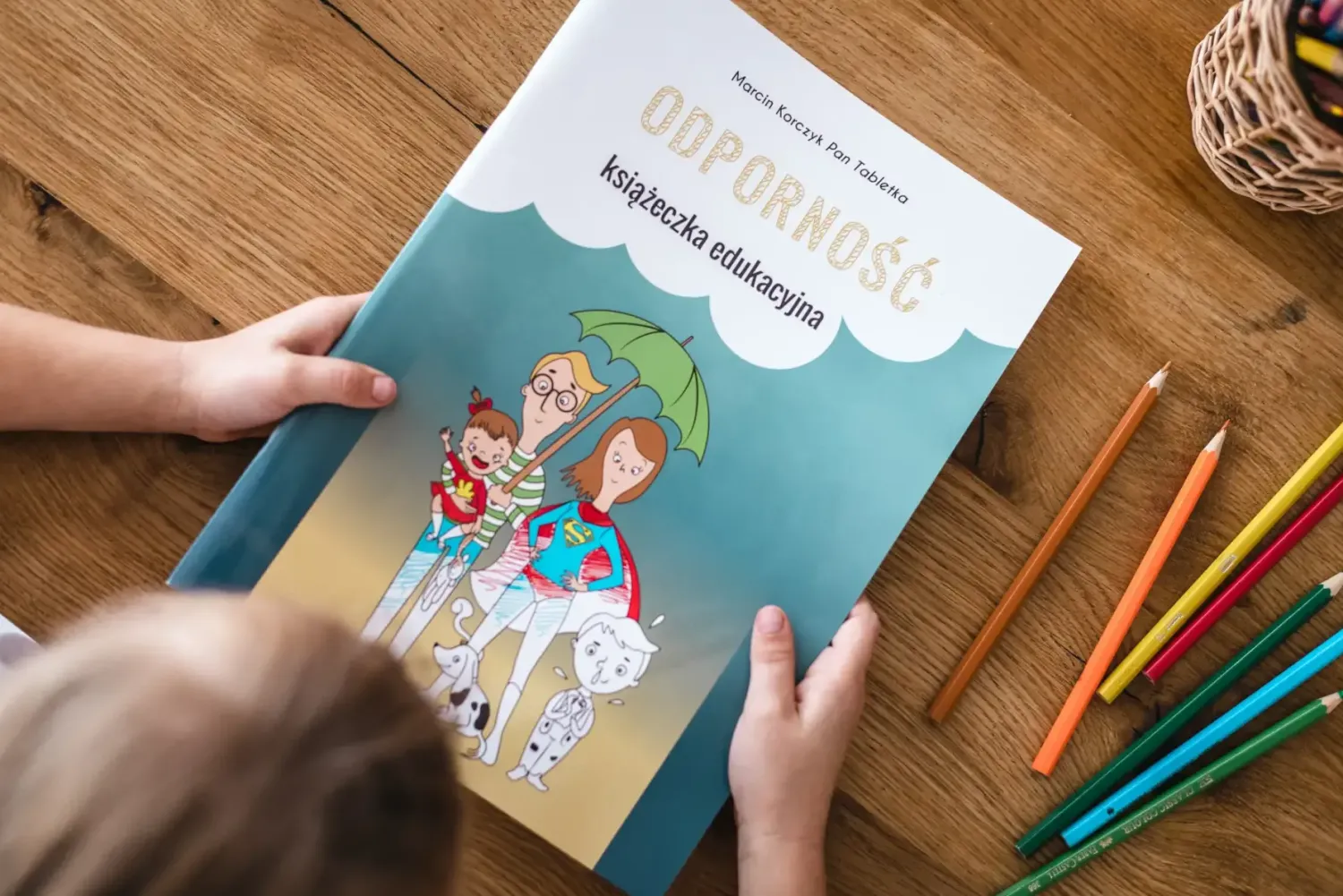 Pan Tabletka Książeczka edukacyjna dla dzieci “Odporność”