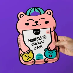OMY Książeczka Montessori z naklejkami O EMOCJACH