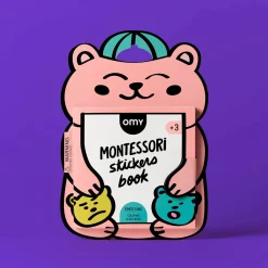 OMY Książeczka Montessori z naklejkami O EMOCJACH
