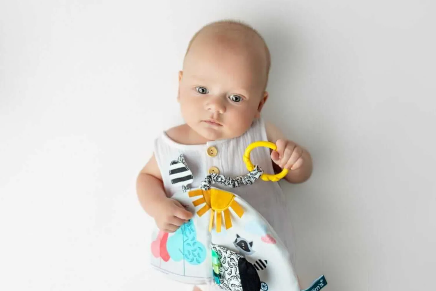 Mom's Care Książeczka Sensoryczna Szop Pedro
