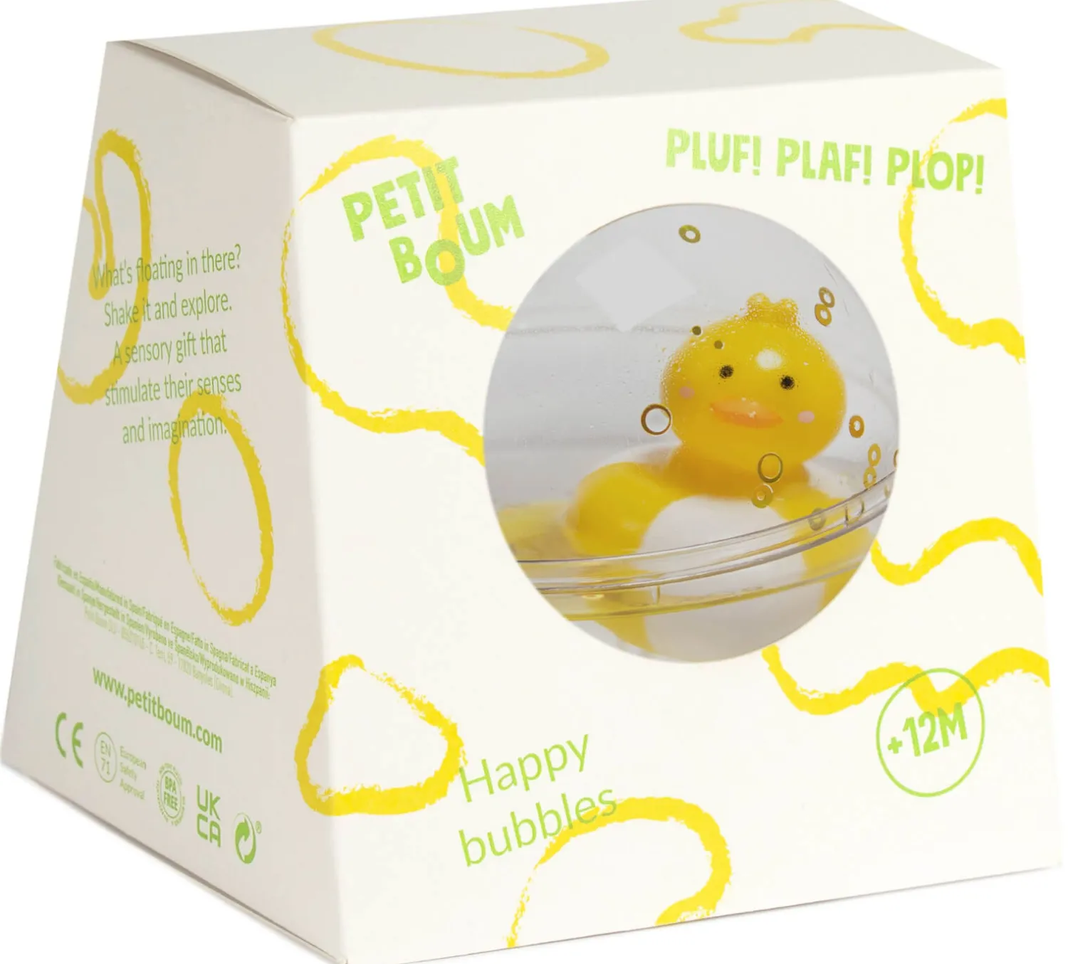 Petit Boum Kula sensoryczna Kaczuszka