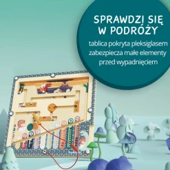 TOPBRIGHT Labirynt magnetyczny Jaja dinozaura, 3+