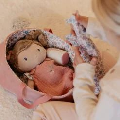 Little Dutch Laleczka w koszyczku Baby Rosa