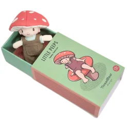 ThreadBear Design Laleczka w pudełku - Tommy Muchomorek