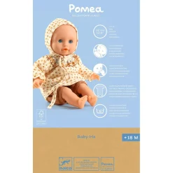 Djeco Lalka Baby Iris 32cm (kolekcja Pomea)