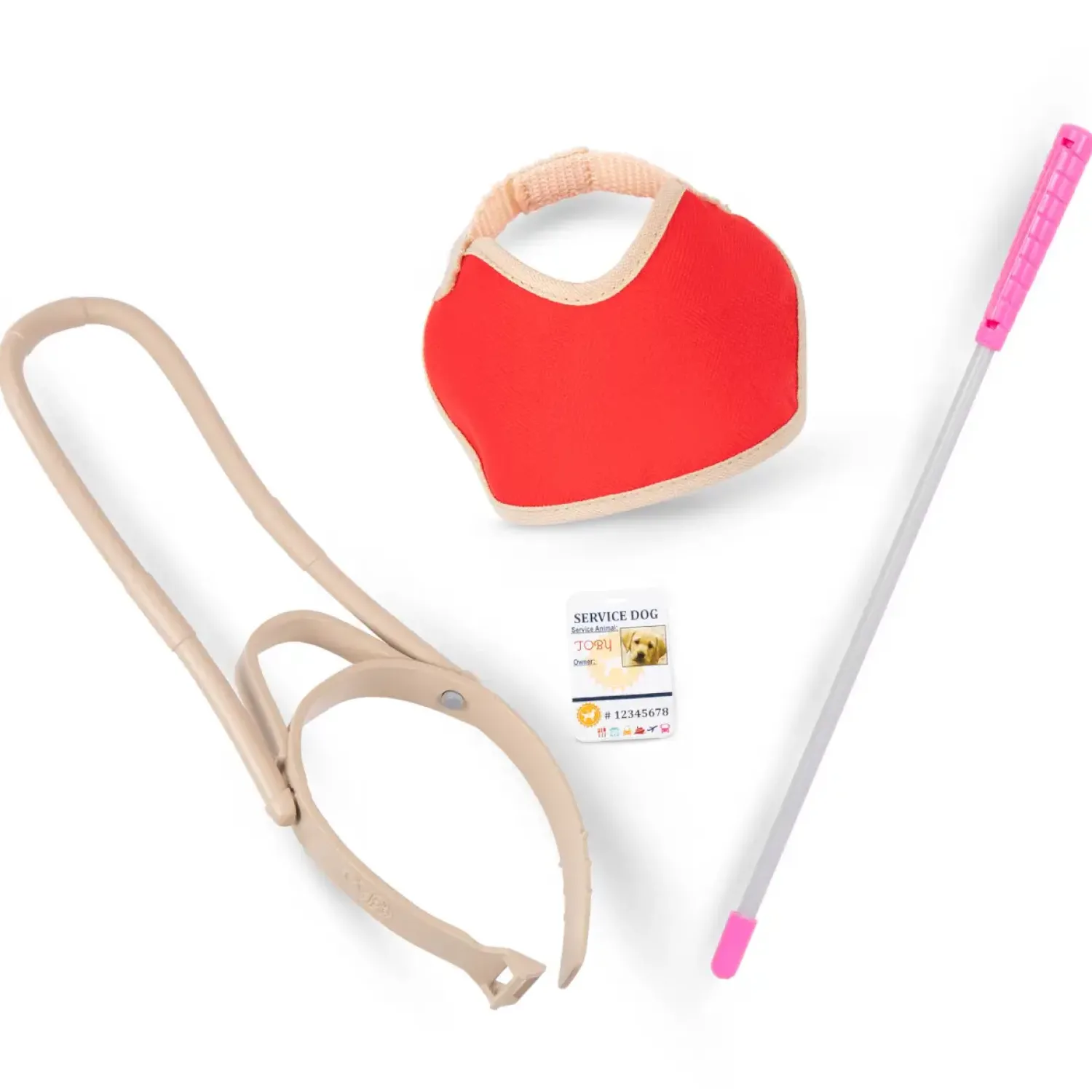 OurGeneration Lalka MARLOW 46cm – niewidoma z psem przewodnikiem