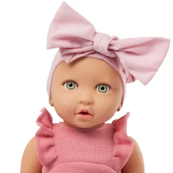 LullaBaby Lalka niemowlę z miękkim koszem - gondolą