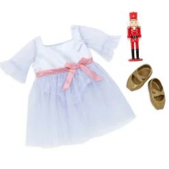 OurGeneration Lalka świąteczna 46cm CLARA z dziadkiem do orzechów