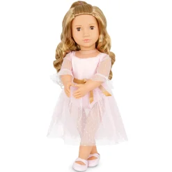 OurGeneration Lalka świąteczna 46cm NATASHA z dziadkiem do orzechów