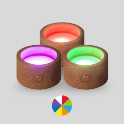 Dzieci Petit Boum Lampka sensoryczna LED Magic Light Base – podświetlenie do butelek sensorycznych