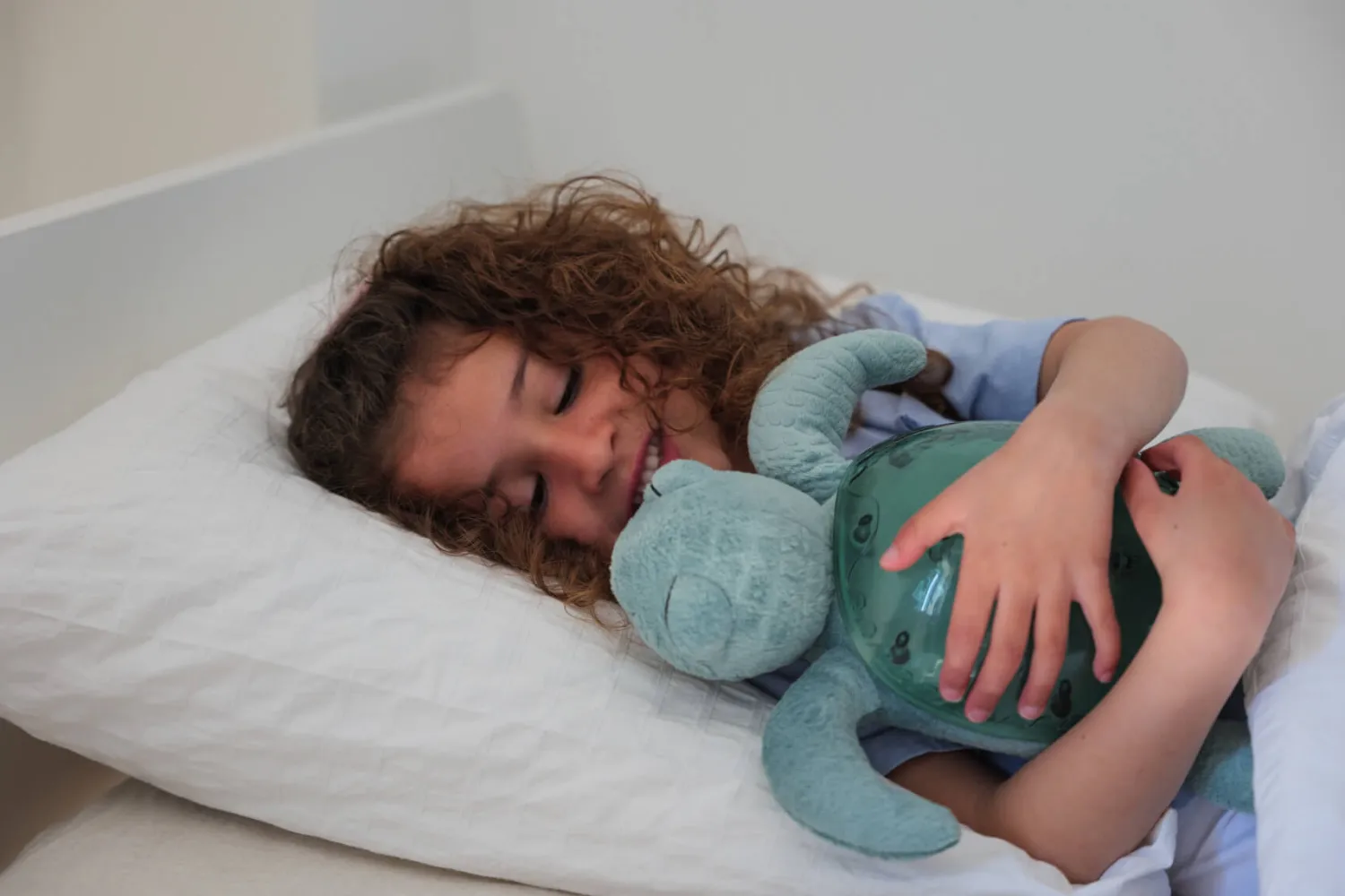 Dzieci Cloud b Lampka Tranquil Turtle Ocean Eco - żółw zielony