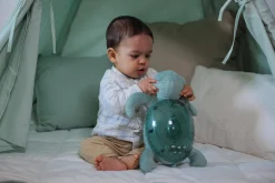 Dzieci Cloud b Lampka Tranquil Turtle Ocean Eco - żółw zielony