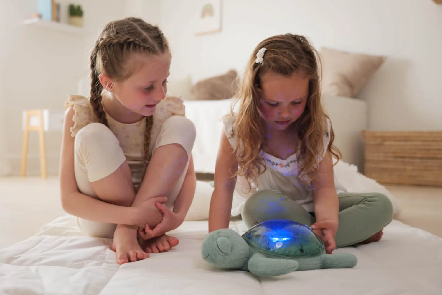 Dzieci Cloud b Lampka Tranquil Turtle Ocean Eco - żółw zielony