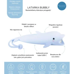 Rabbit&Friends Latarka Delfin BUBBLY