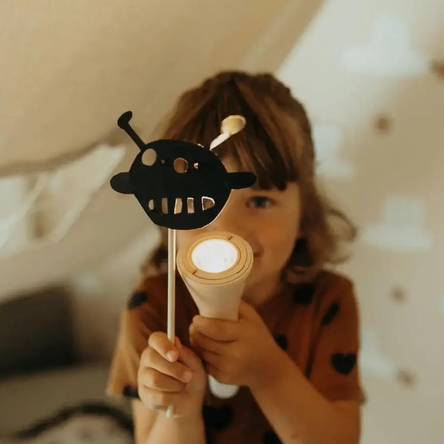 Kidywolf Latarka KIDYFLASHLIGHT - niebieska