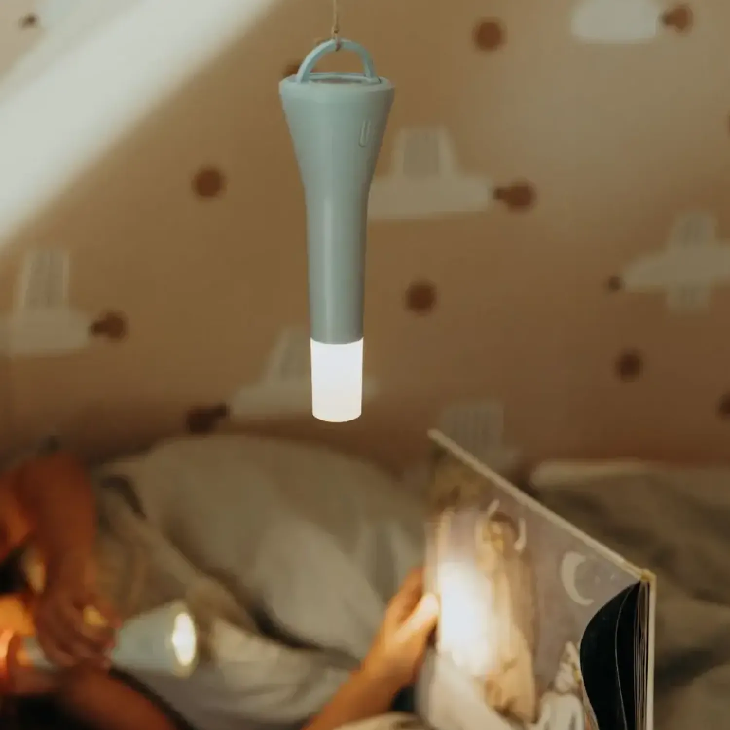 Kidywolf Latarka KIDYFLASHLIGHT - niebieska
