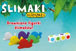 Wydawnictwo Nasza Księgarnia Ślimaki to mięczaki - Gra planszowa