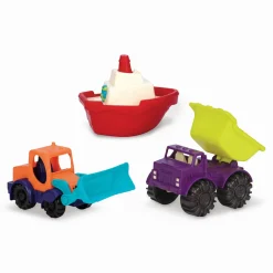 B.Toys Loaders & Floaters – zestaw 3 pojazdów