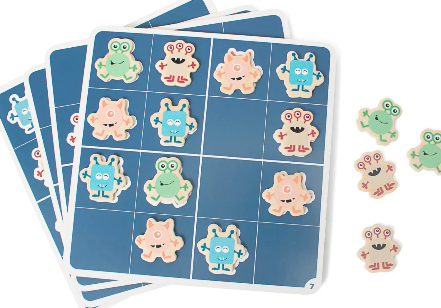 BS Toys Logiczna gra planszowa, Monster Sudoku