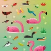 Wydawnictwo Wilga Lubię naklejać. Flamingi