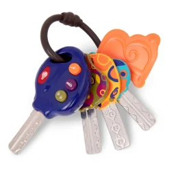 B.Toys LucKeys – zestaw kluczy samochodowych z pilotem GRANATOWY