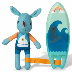 Lilliputiens Magiczna przytulanka do kąpieli surfer Smok Joe 12 m+