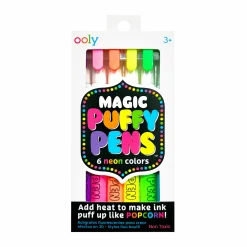 Ooly Magicznie Puchnące Flamastry z Efektem 3D, Magic Puffy