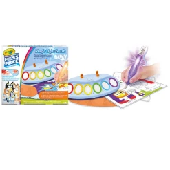 Crayola Magiczny pędzelek do malowania światłem Color Wonder Mess Free Bluey 3+