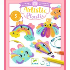 Djeco Magiczny plastik BRELOCZKI KAWAII 6+