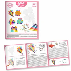 Djeco Magiczny plastik BRELOCZKI KAWAII 6+