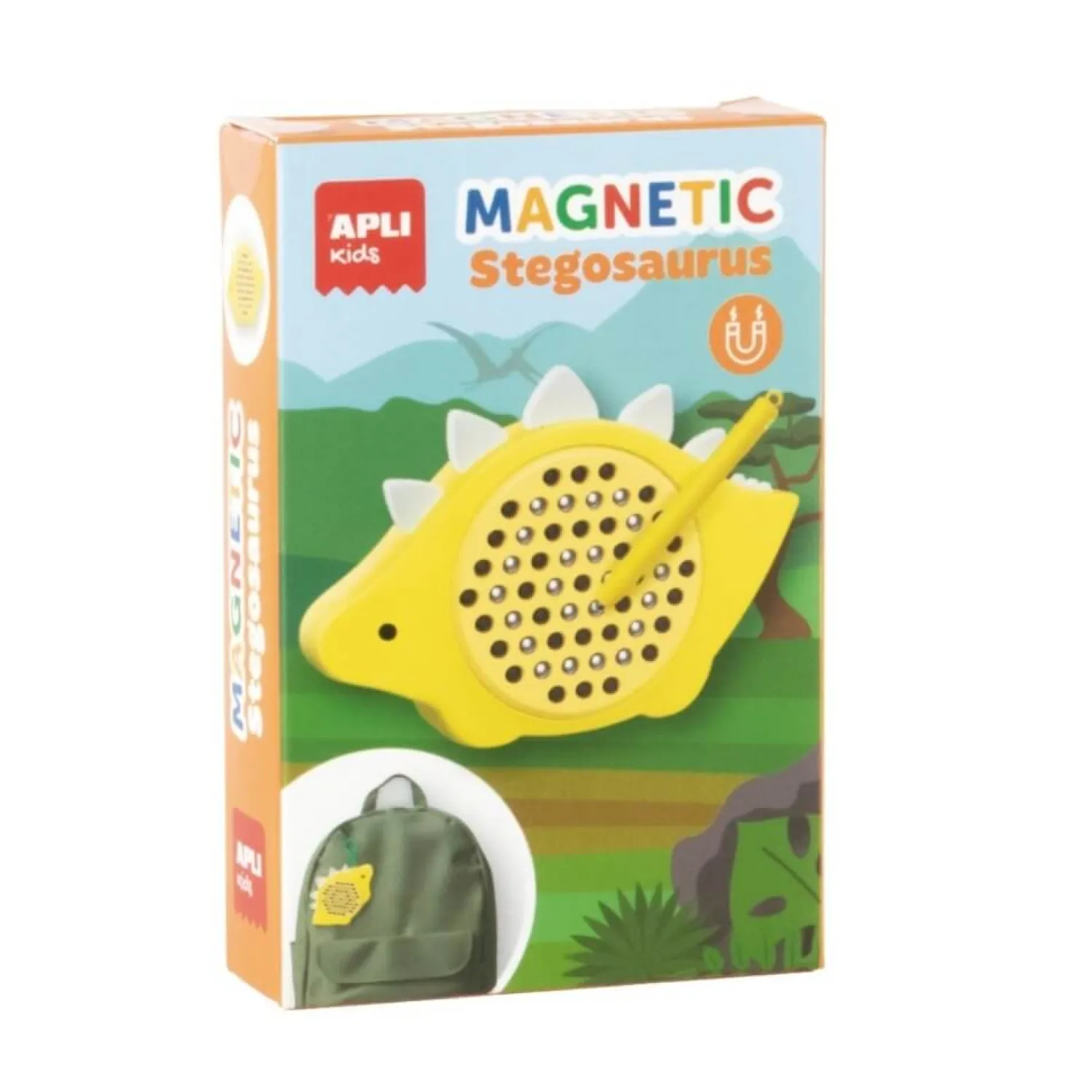 Apli Kids Magnetyczna tablica - Dinozaur Stegosaurus