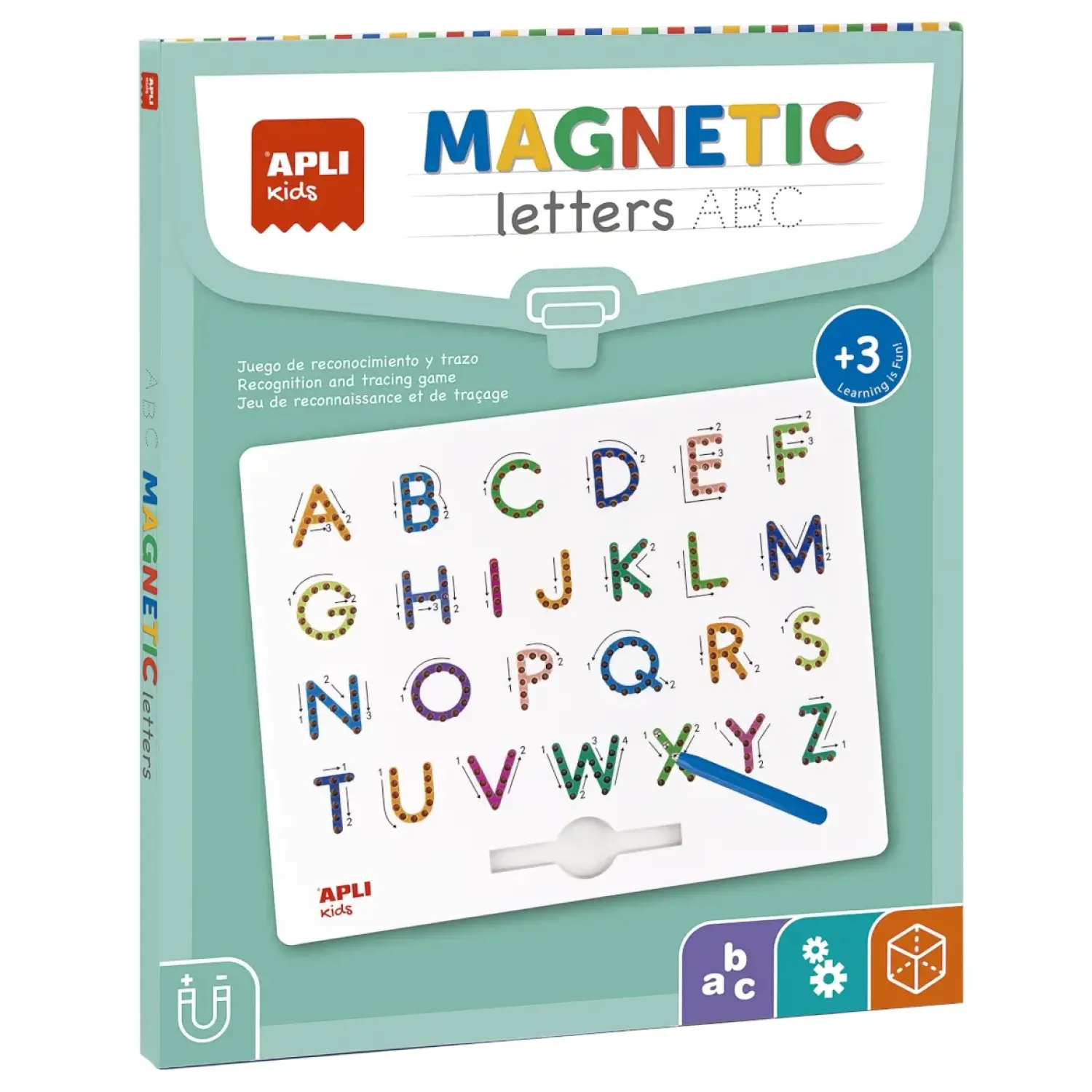 Apli Kids Magnetyczna tablica - Litery ABC