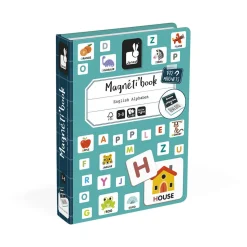 Janod Magnetyczna układanka Alfabet Magnetibook