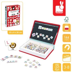 Janod Magnetyczna układanka Polski Alfabet Magnetibook