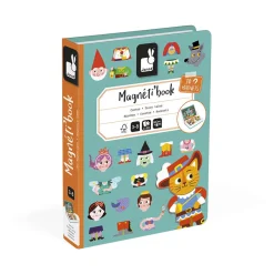 Janod Magnetyczna układanka Świat baśni Magnetibook