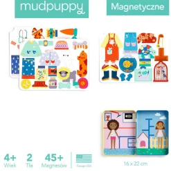 Mudpuppy Magnetyczne postacie Mogę zostać... panią weterynarz!