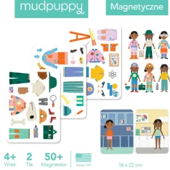 Mudpuppy Magnetyczne postacie Mogę zostać... naukowcem!