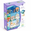 Djeco Magnetyczne puzzle DOMEK KOTKÓW